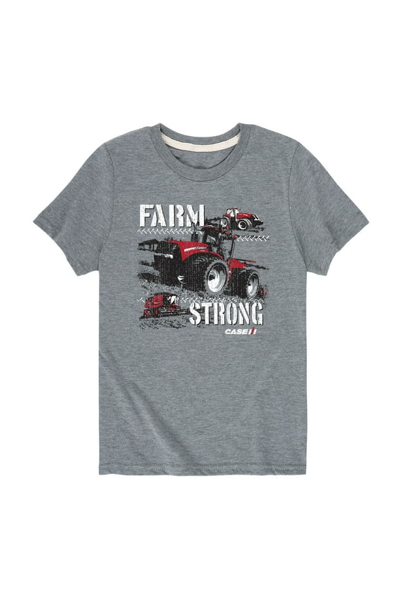 - Farm Strong - Toddler And Youth Short Sleeve Graphic T-Shirt