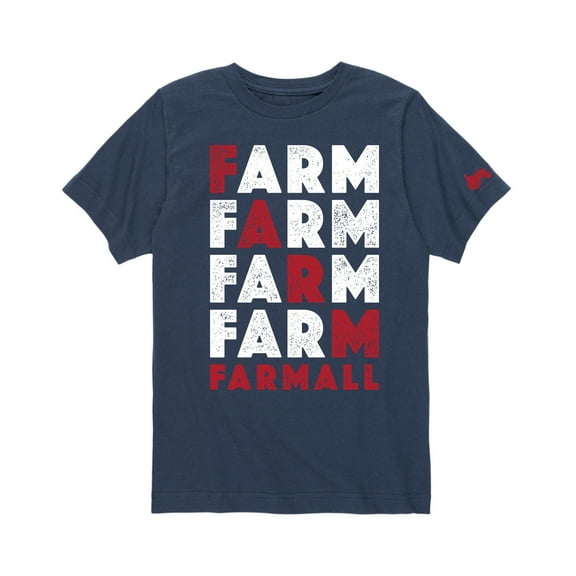 Case IH - Farmall Farm Repeat  - Toddler Short Sleeve Graphic T-Shirt