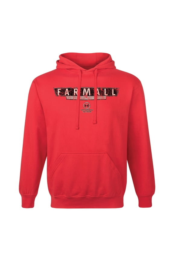- Farmall Grill Distressed - Men's Pullover Hoodie