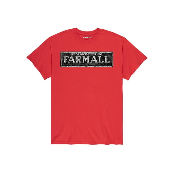 Case IH - Farmall Plate Distressed - Men's Short Sleeve Graphic T-Shirt