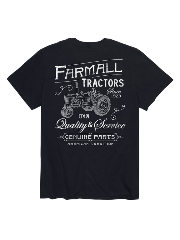 - Farmall Tractors Vintage Men's Short Sleeve Graphic T-Shirt