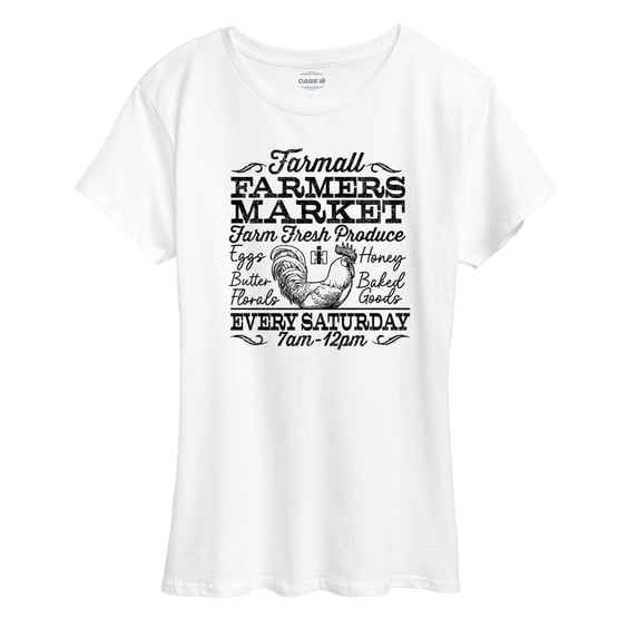 Case IH - Farmers Market - Women's Short Sleeve Graphic T-Shirt