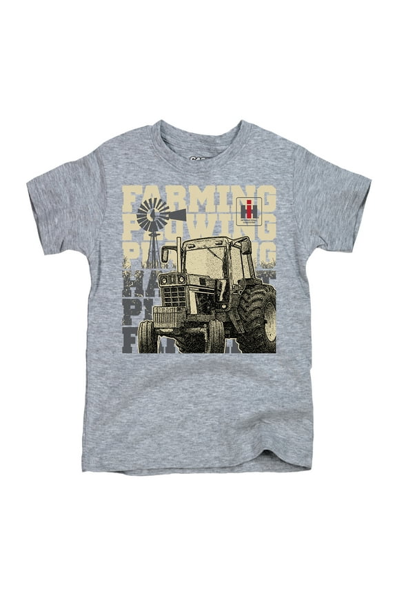 - Farming Plowing Playing -Youth Short Sleeve Graphic T-Shirt
