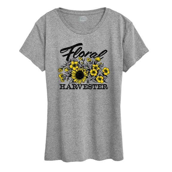 Case IH - Floral Harvester - Women's Short Sleeve Graphic T-Shirt