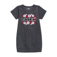 thumbnail image 1 of Case IH Floral Logo - Youth Girls Fleece Dress, 1 of 1