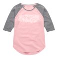 thumbnail image 1 of Case IH Flower Logo - Youth Girls Raglan Graphic T-Shirt, 1 of 6