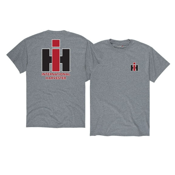 Case IH - Agriculture Logo Front and Back - Men's Short Sleeve Graphic T-Shirt