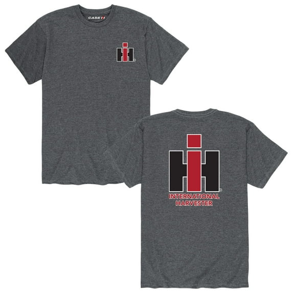 Case IH - Agriculture Logo Front and Back - Men's Short Sleeve Graphic T-Shirt