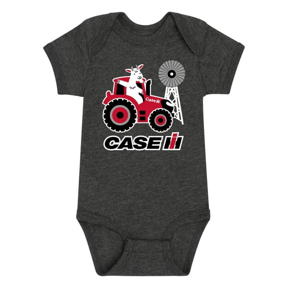 Case IH - Goat Driving Tractor - Infant Baby One Piece