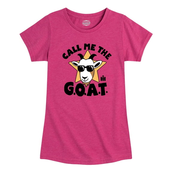 Case IH - Goat - Girls Fitted Short Sleeve Graphic T-Shirt
