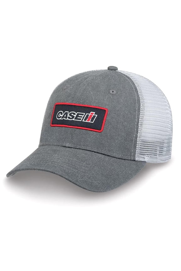Gray Pigment Dyed Mesh Back Cap 220230