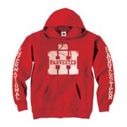 Case IH - IH College Harvester Chest And Arms - Mens Pullover Hoodie