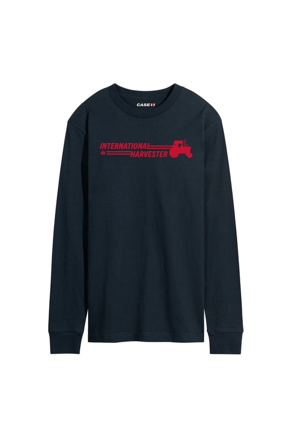 - IH Tractor - Men's Long Sleeve Graphic T-Shirt