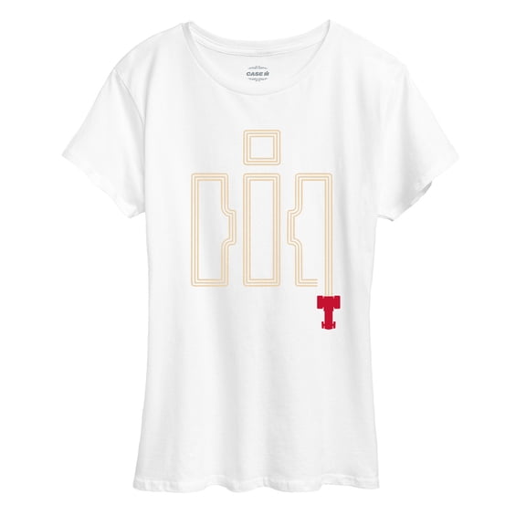 Case IH - IH Tractor Tracks - Women's Short Sleeve Graphic T-Shirt