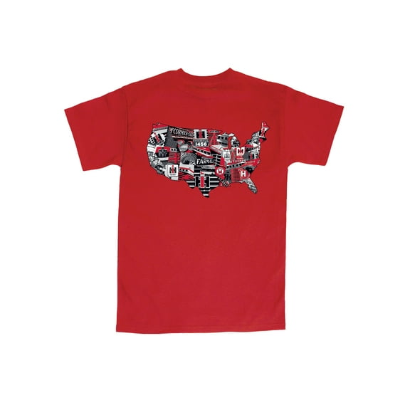 Case IH - IH USA Collage - Men's Short Sleeve Graphic T-Shirt