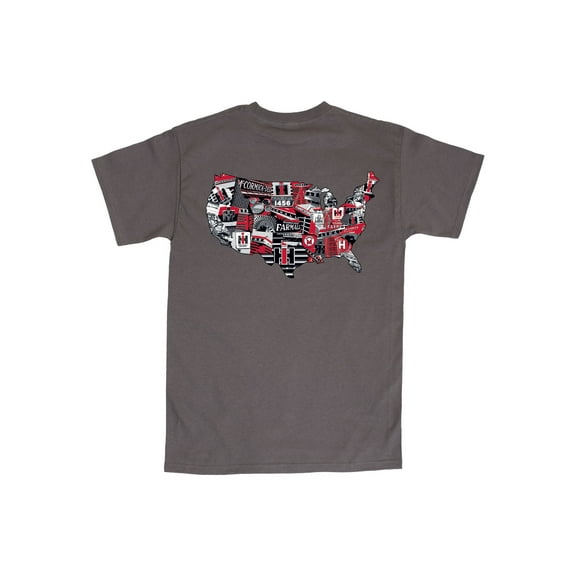 Case IH - IH USA Collage - Men's Short Sleeve Graphic T-Shirt