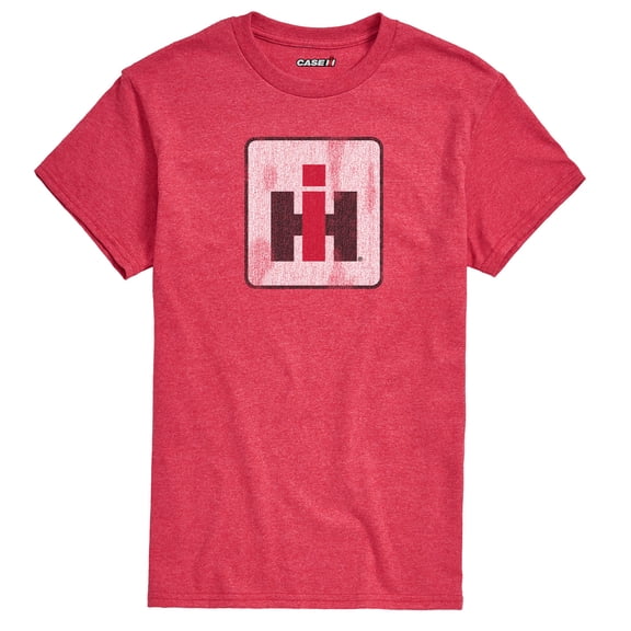 Case IH - Square Logo Distressed Men's Short Sleeve Graphic T-Shirt