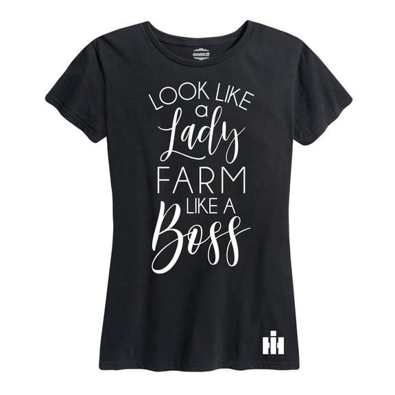 Case IH - International Harvester Look Like A Lady Farm Like A Boss - Women's Short Sleeve Graphic T-Shirt