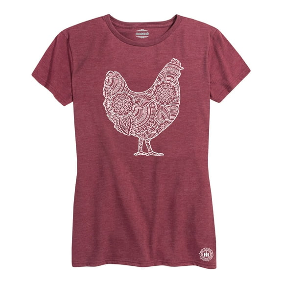 Case IH - International Harvester Mandala Chicken - Women's Short Sleeve Graphic T-Shirt