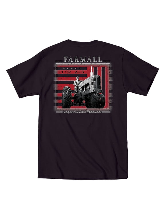 - Legends Live Forever McCormick Farmall Vintage Country Tractor Farm Men's Short Sleeve Graphic T-Shirt