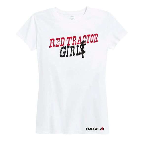 Case IH - Lesson Learned Red Tractor Girl - Women's Short Sleeve Graphic T-Shirt