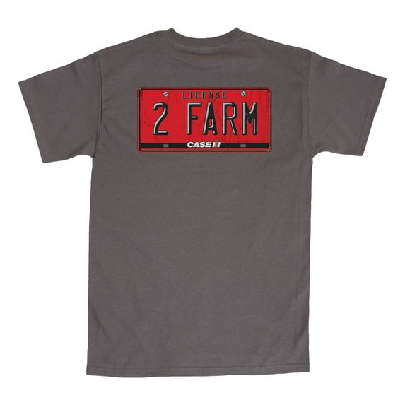 Case IH - License Plate - Men's Short Sleeve Graphic T-Shirt