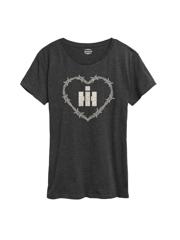 - Logo Barbed Heart Women's Short Sleeve Graphic T-Shirt