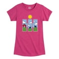thumbnail image 1 of Case IH - Logo Farm Fill - Girls Fitted Short Sleeve Graphic T-Shirt, 1 of 5
