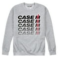 thumbnail image 1 of Case IH Logo Repeat Fade - Men's Crew Neck Fleece Pullover, 1 of 6