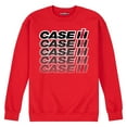 thumbnail image 1 of Case IH Logo Repeat Fade - Men's Crew Neck Fleece Pullover, 1 of 6