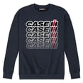 thumbnail image 1 of Case IH Logo Repeat Fade - Men's Crew Neck Fleece Pullover, 1 of 6
