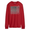 thumbnail image 1 of Case IH Logo Repeat Fade - Men's Long Sleeve T-Shirt, 1 of 5