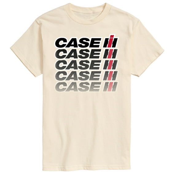 Case IH Logo Repeat Fade - Men's Short Sleeve Graphic T-Shirt