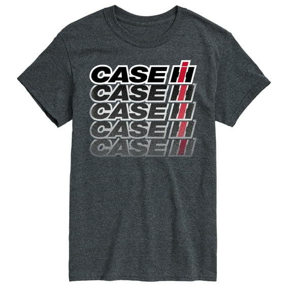 Case IH Logo Repeat Fade - Men's Short Sleeve Graphic T-Shirt