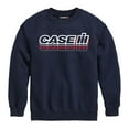 thumbnail image 1 of Case IH Logo Repeated - Youth Crewneck Fleece Sweatshirt, 1 of 6
