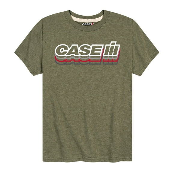 Case IH Logo Repeated - Youth Short Sleeve Graphic T-Shirt