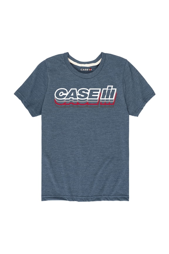 Case IH Logo Repeated - Youth Short Sleeve Graphic T-Shirt