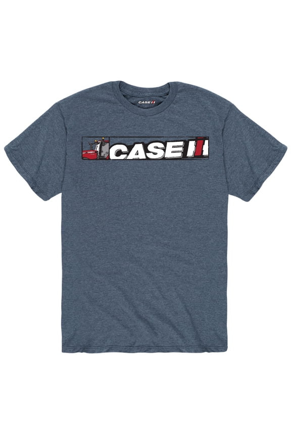 - Logo Stripe - Men's Short Sleeve Graphic T-Shirt