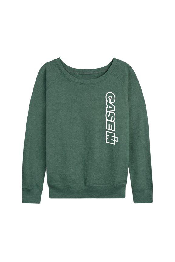 Case IH Logo - Women's Lightweight French Terry Long Sleeve Shirt