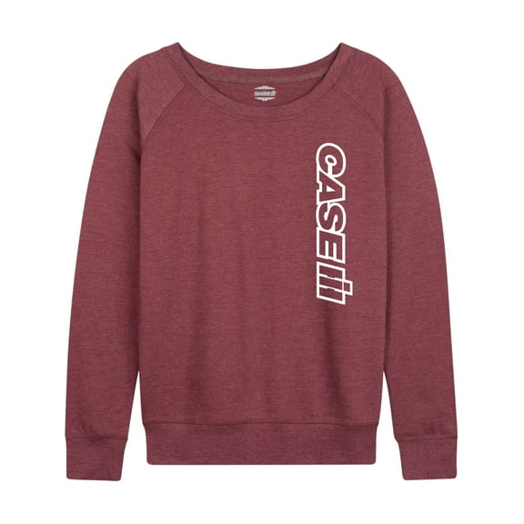 Case IH Logo - Women's Lightweight French Terry Long Sleeve Shirt