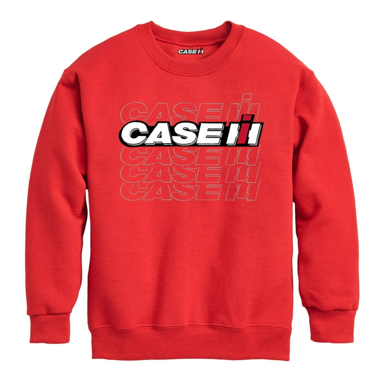 Case IH Logo Youth Crewneck Fleece Sweatshirt