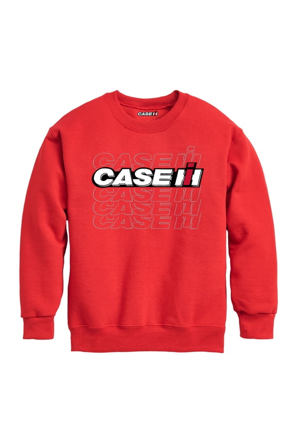 Case IH Logo - Youth Crewneck Fleece Sweatshirt