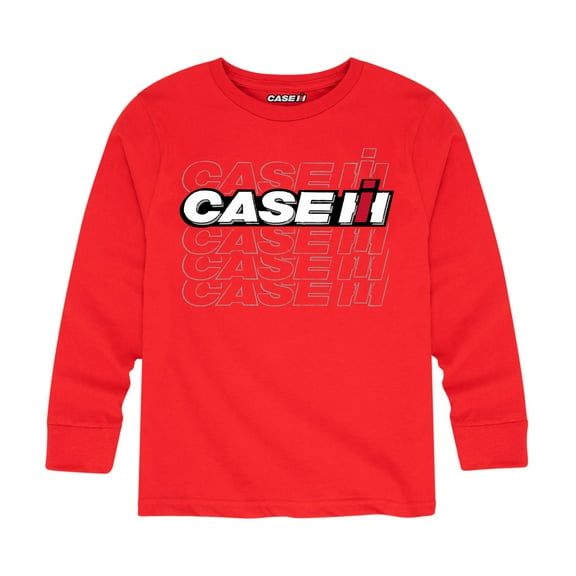 Case IH Logo - Youth Long Sleeve Graphic T-Shirt