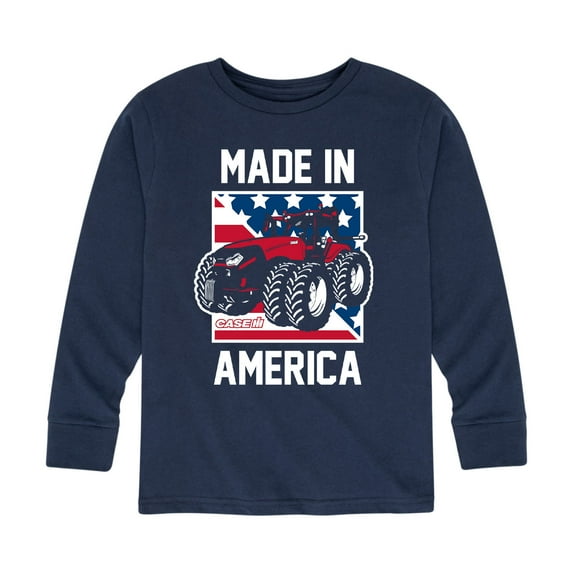 Case IH - Made In America - Youth Long Sleeve Graphic T-Shirt