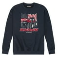 thumbnail image 1 of Case IH - Magnum Distressed Flag  - Men's Crew Fleece Sweatshirt, 1 of 5