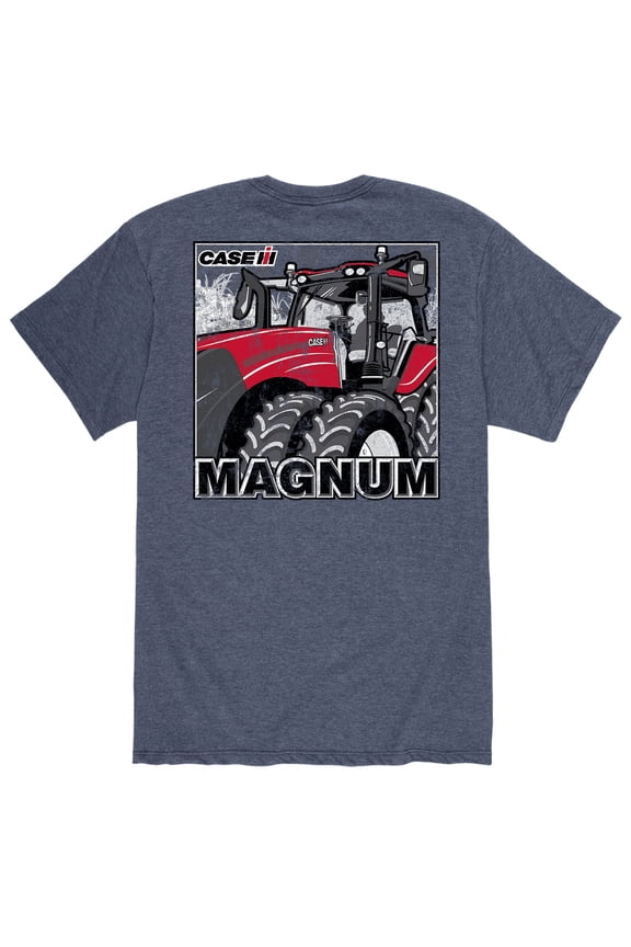 - Magnum Tractor Distressed - Men's Short Sleeve Graphic T-Shirt