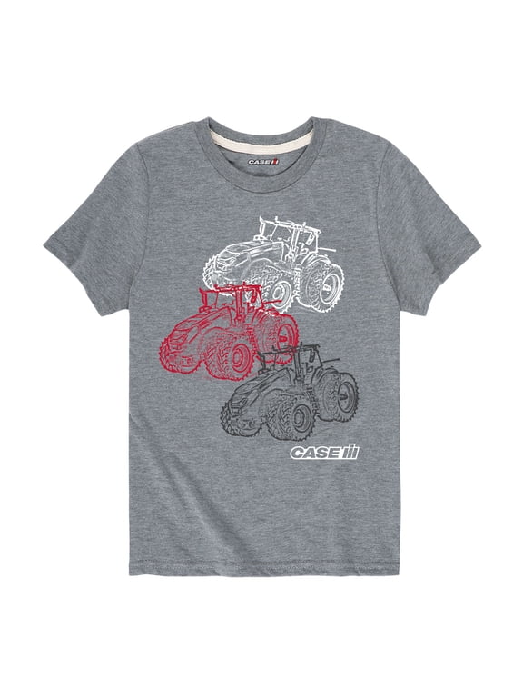- Magnum Tractor Prints Boys' Short Sleeve Graphic T-Shirt