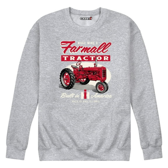 Case IH - Make Mine A Farmall Tractor  - Men's Crew Fleece Sweatshirt