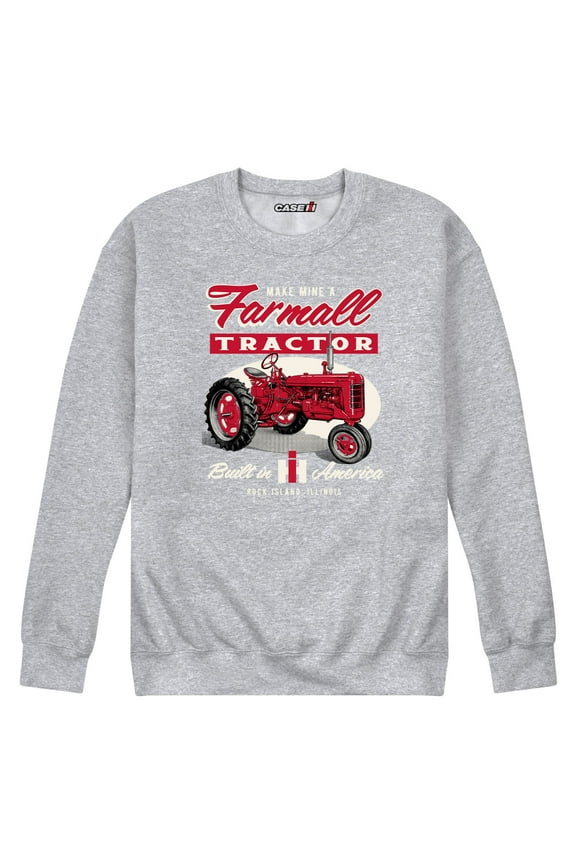 - Make Mine A Farmall Tractor  - Men's Crew Fleece Sweatshirt