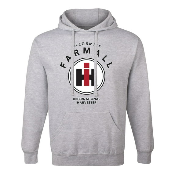 Case IH - Mccormick Farmall Circle IH Logo Adult - Men's Pullover Hoodie